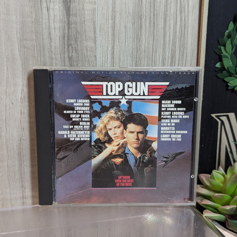 TOP GUN CD MUSIC SOUNDTRACK VINTAGE 86
